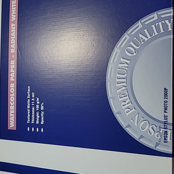 Epson Professional Media Watercolour Paper, radiant white - Picture 4 of 9